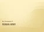 Roman Army - slide 1