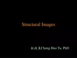 Structural Images