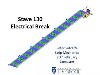 Stave 130 Electrical Break