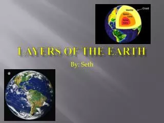 Layers of the earth