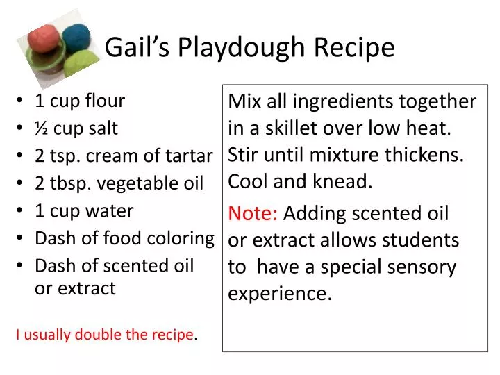 gail s playdough recipe