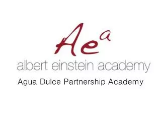 Agua Dulce Partnership Academy