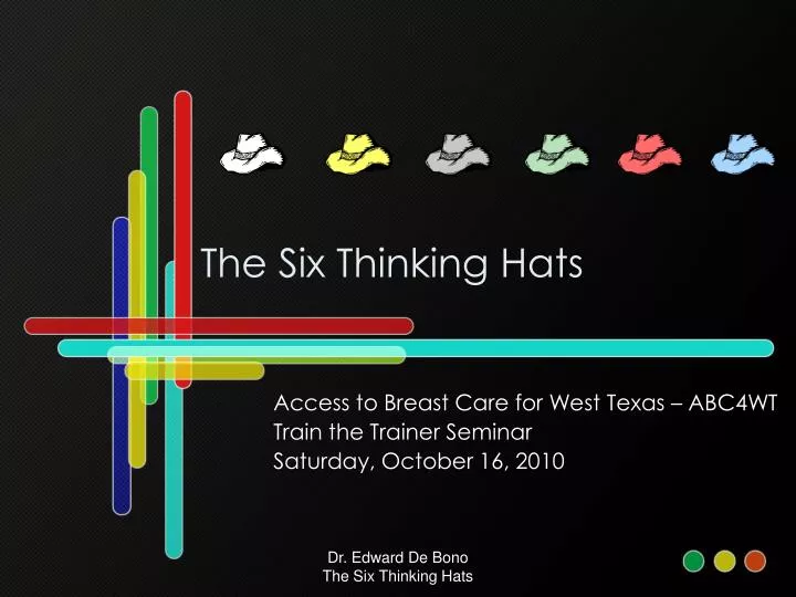 the six thinking hats