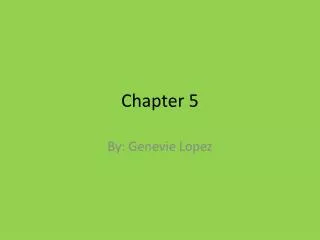 Chapter 5