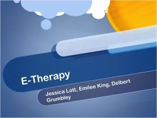 E-Therapy