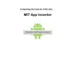 Completing the tasks for A452 with…. MIT App Inventor - slide 1