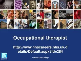 Occupational therapist