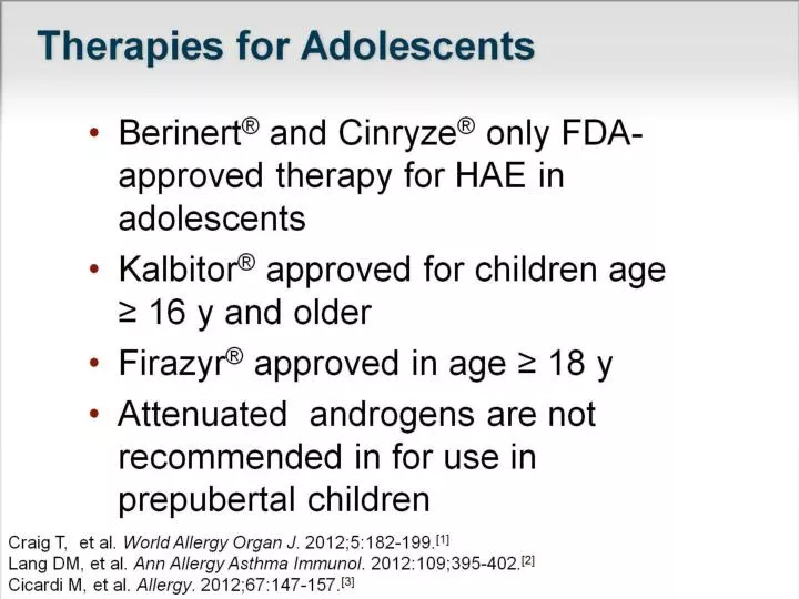 therapies for adolescents