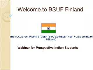 Welcome to BSUF Finland