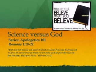 Science versus God