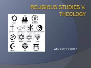 Religious Studies v. Theology