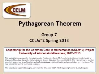 Pythagorean Theorem