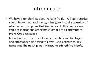 introduction
