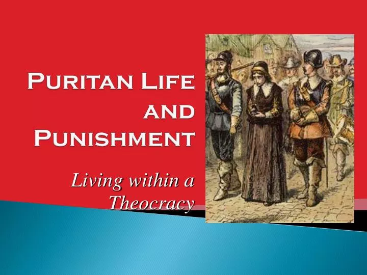 puritan life and punishment