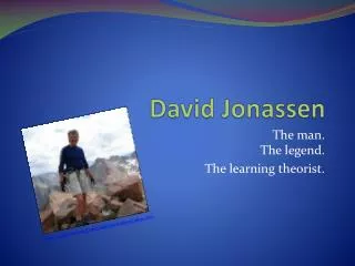 David Jonassen