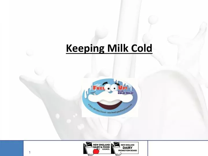 keeping milk cold