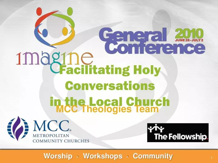 facilitating holy conversations in the local church