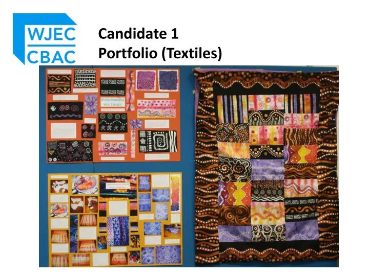 candidate 1 portfolio textiles