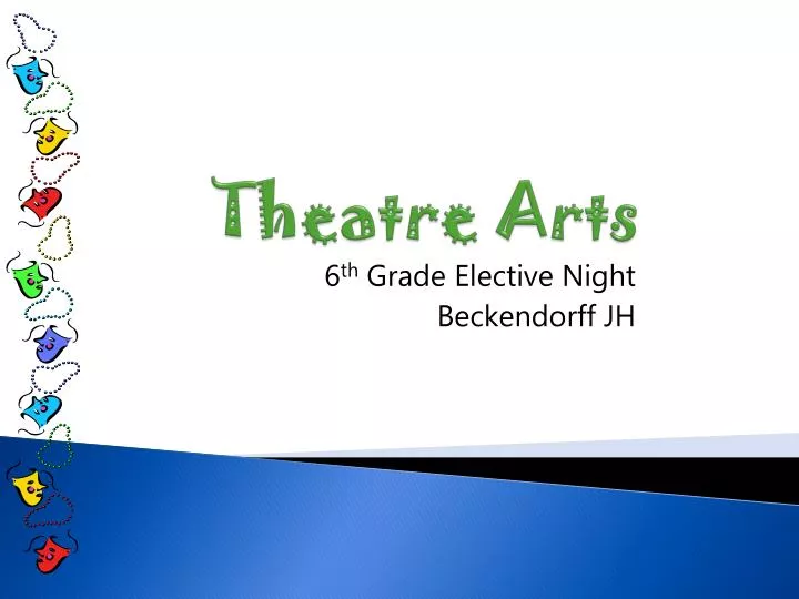 theatre arts