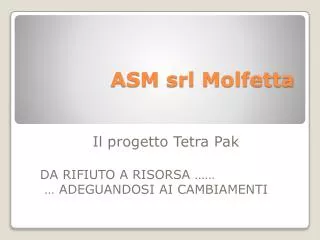 asm srl molfetta
