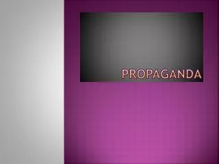 propaganda