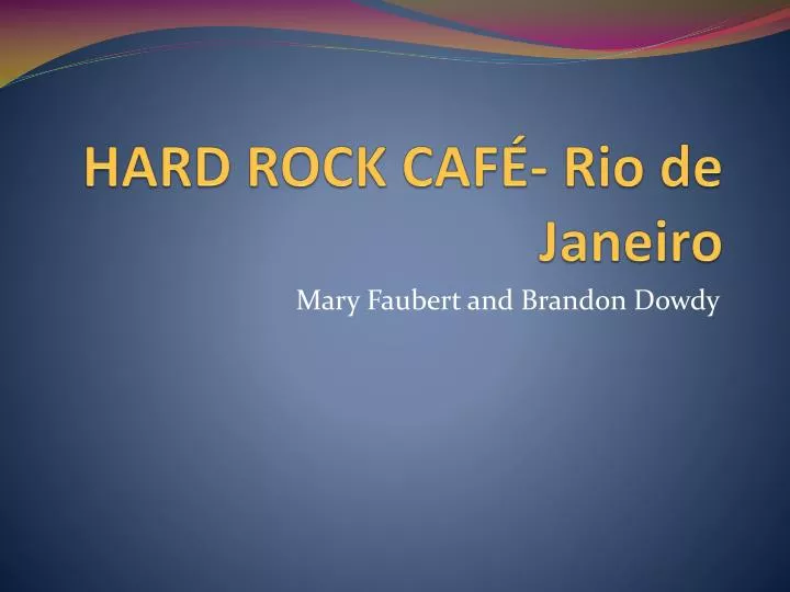 hard rock caf rio de janeiro