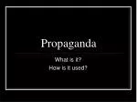 Propaganda - slide 1