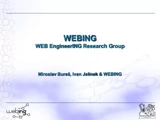 webing web engineering research g roup