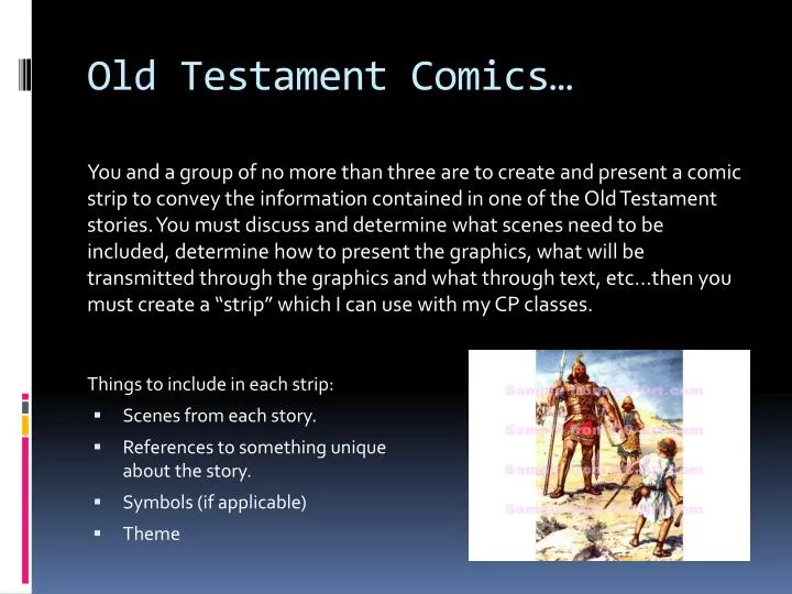 old testament comics