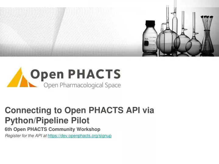 connecting to open phacts api via python pipeline pilot
