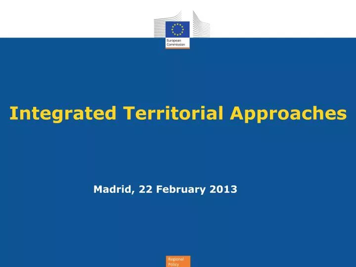 integrated territorial approaches