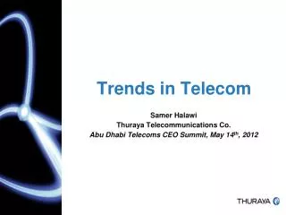 Trends in Telecom