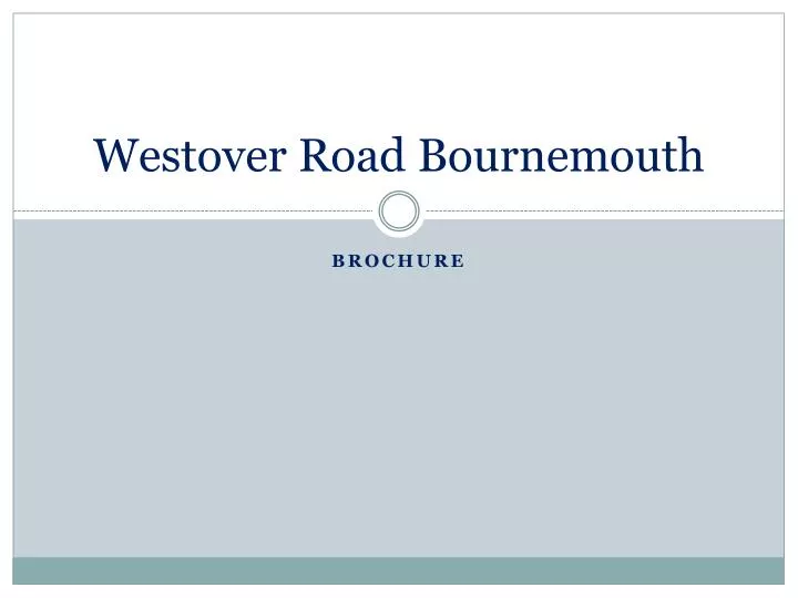 westover road b ournemouth