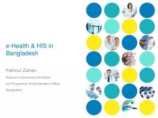 e-Health &amp; HIS in Bangladesh