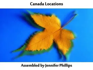 Canada Locations