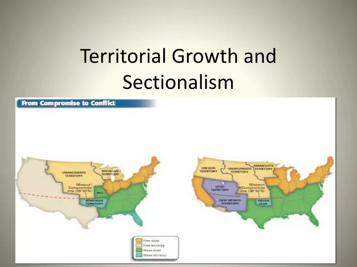 territorial growth and sectionalism