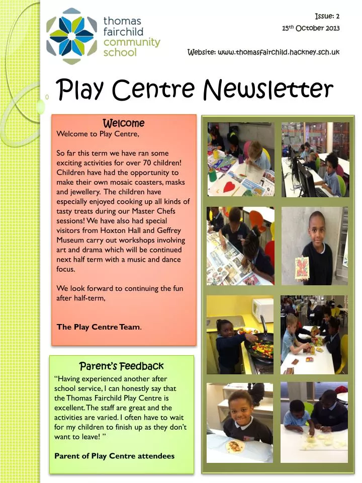 issue 2 15 th october 2013 website www thomasfairchild hackney sch uk