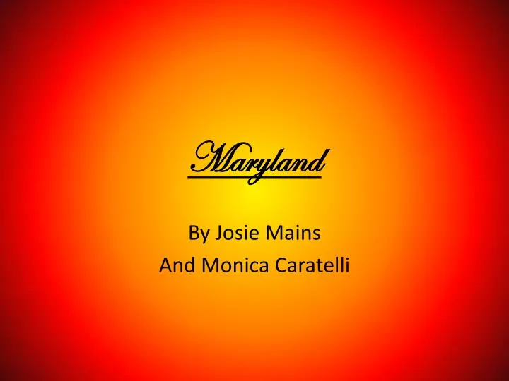 maryland