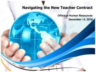 Navigating the New Teacher Contract