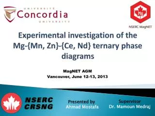 Experimental investigation of the Mg-{Mn, Zn}-{Ce, Nd} ternary phase diagrams