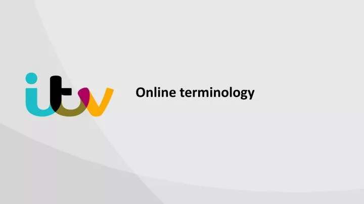 online terminology