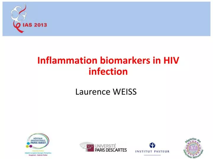 inflammation biomarkers in hiv infection