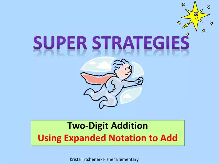 two digit addition using expanded notation to add