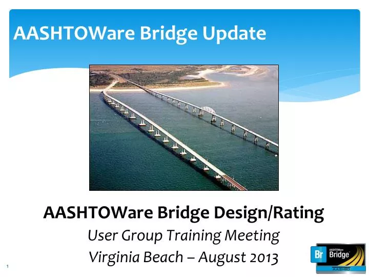 aashtoware bridge update
