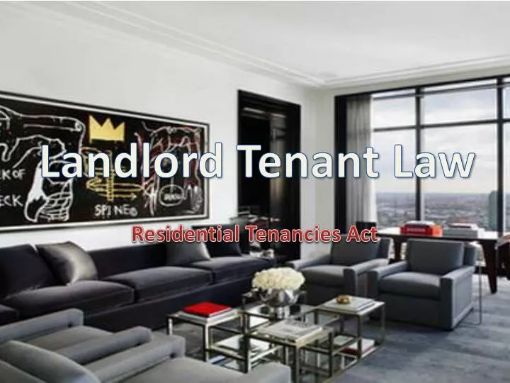 landlord tenant law