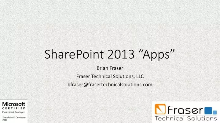 sharepoint 2013 apps