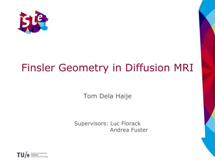 finsler geometry in diffusion mri