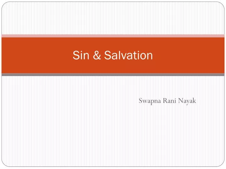 sin salvation