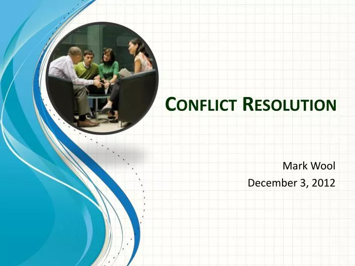 conflict resolution