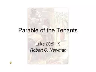 Parable of the Tenants